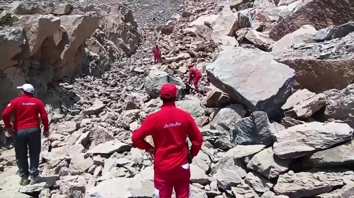 دلیل ریزش معدن باریت مهاباد