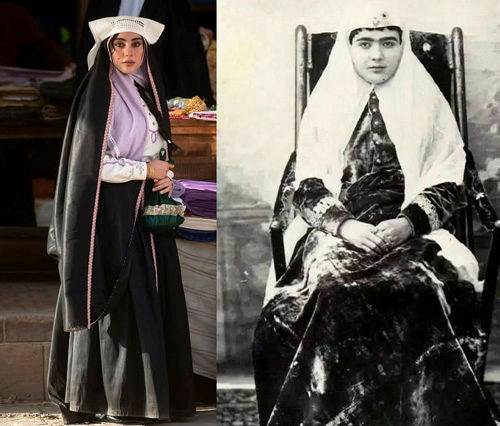 نگاهی به پوشش زنان «بامداد خمار» در گذار از قاجار به پهلوی