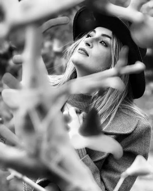 استایل پاییزی نیلوفر پارسا