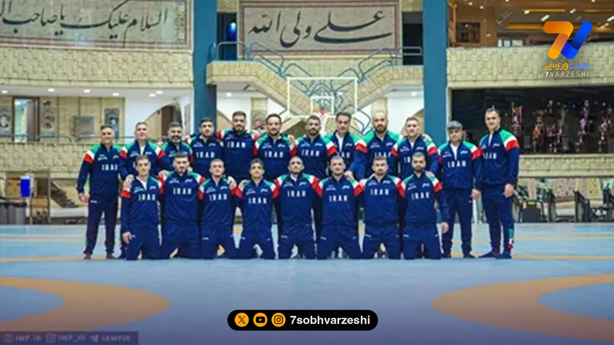 تیم ملی کشتی آزاد ایران راهی آستانه شد