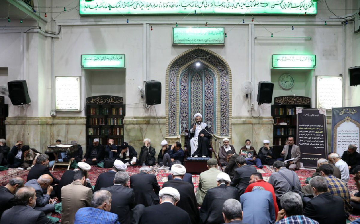 حضور سعید مرتضوی در مراسم ختم حجتالاسلام نیری؛ تصاویر