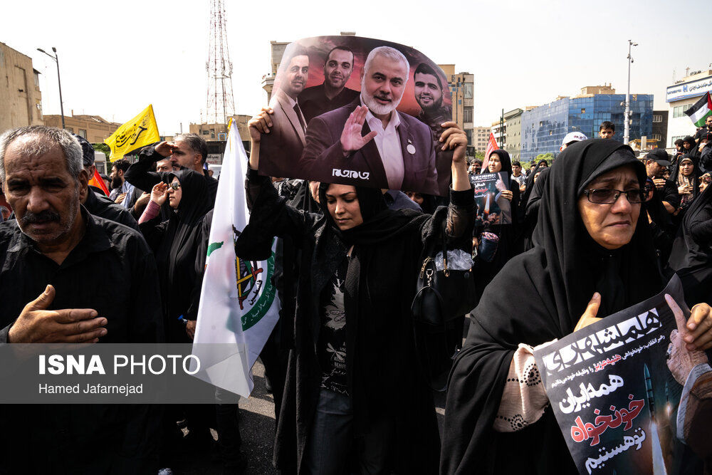 مهر تایید یک خبرگزاری داخلی بر تصویر محل ترور اسماعیل هنیه