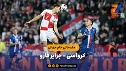 خلاصه بازی کرواسی 3 - جزایر فارو 1