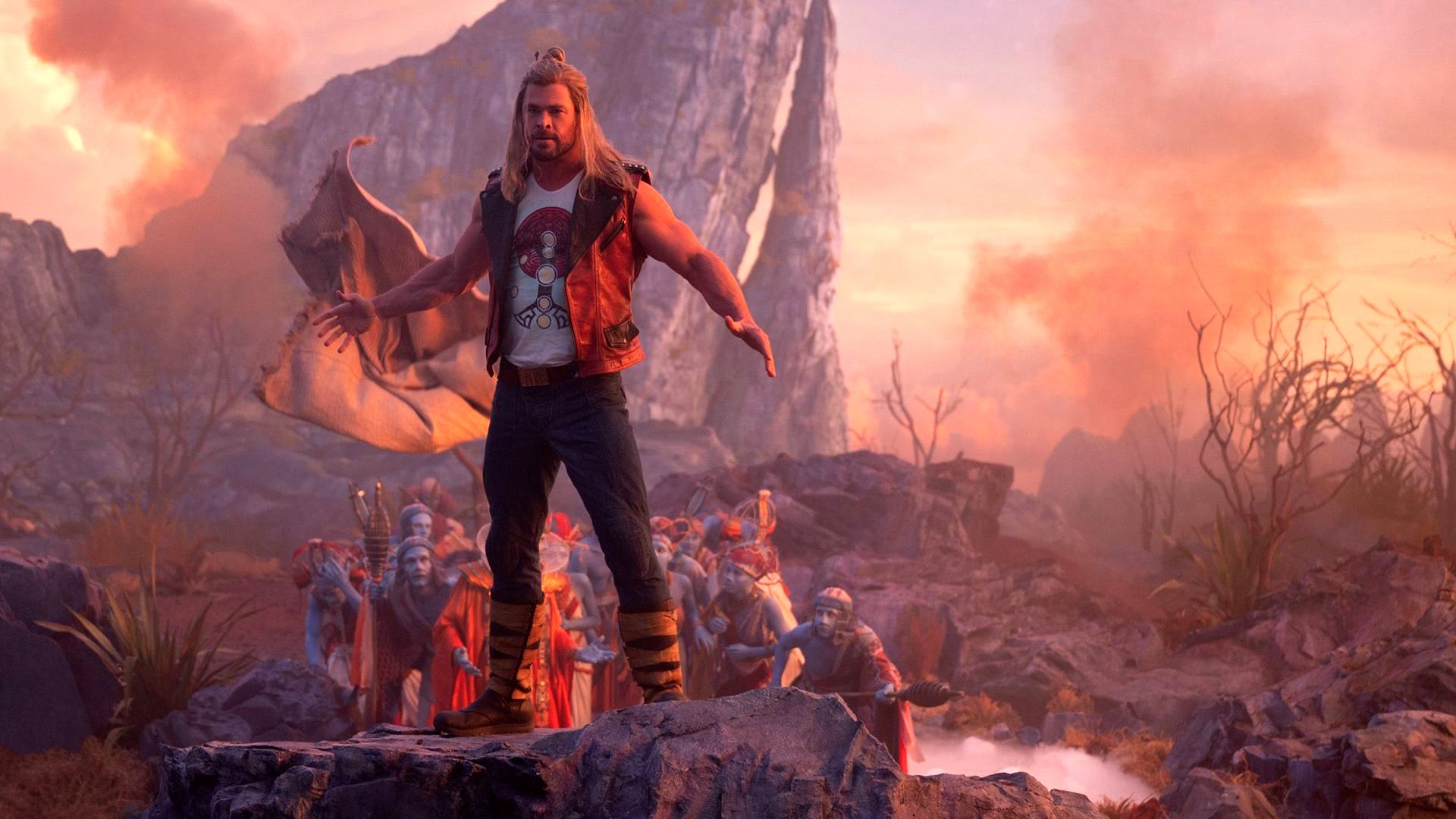 روجر ثور با بازی کریس همسورث در فیلم Thor: Love and Thunder