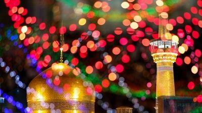 حضور پرشور زائران و مجاوران رضوی در جشن امام رضایی‌ها (ویدئو)
