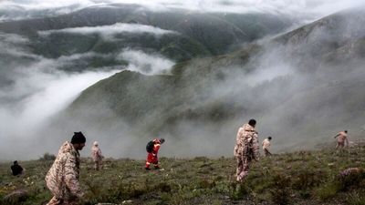 گزارش تصویری از ‌مراسم ادای احترام سران کشورهای خارجی به پیکر شهدا‌