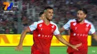  گل سوم پرسپولیس به ملوان توسط علی علیپور