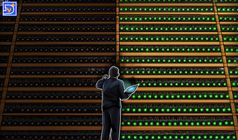گسترش چشمگیر ظرفیت استخراج بیت‌کوین در آمریکا