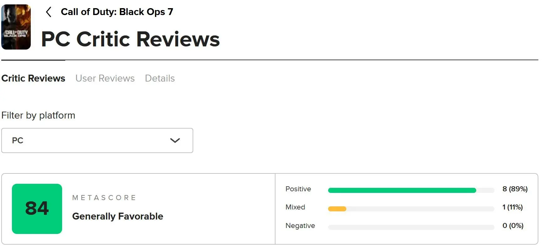 نقدها و نمرات بازی Call of Duty: Black Ops 7 منتشر شدند - گیمفا