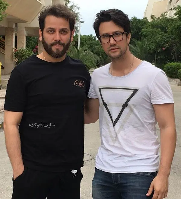 امیررضا دلاوری بازیگر و شاهرخ استخری