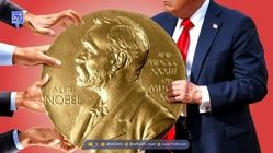 جایزه صلح نوبل به ترامپ اهدا شد + عکس