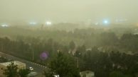 باد شدید و گرد و خاک در راه تهران