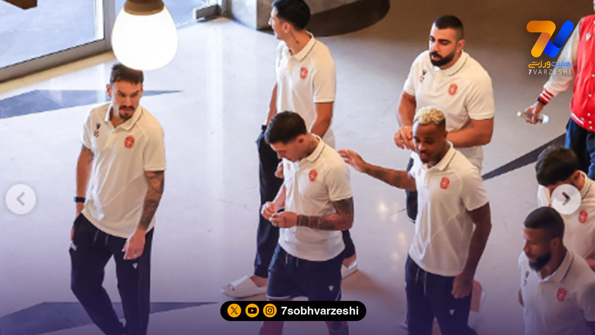 تصاویر المحرق از حضور این تیم در تهران