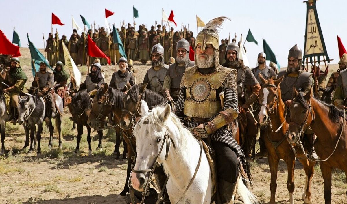 پرچم ایران در سریال مختارنامه؛ نمایشی جذاب که توجه‌ها را جلب کرد!
