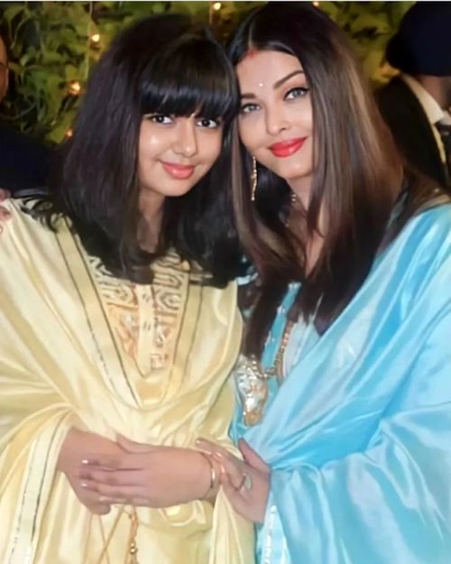 آیشواریا و دخترش