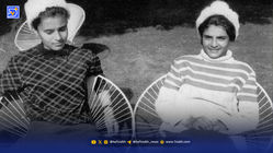 قاب تاریخ|‌ ‌عکس دیدنی مستانه و کاظم و ایرج؛ ‌‌‌پریچهر ‌‌و ‌‌ماری تت