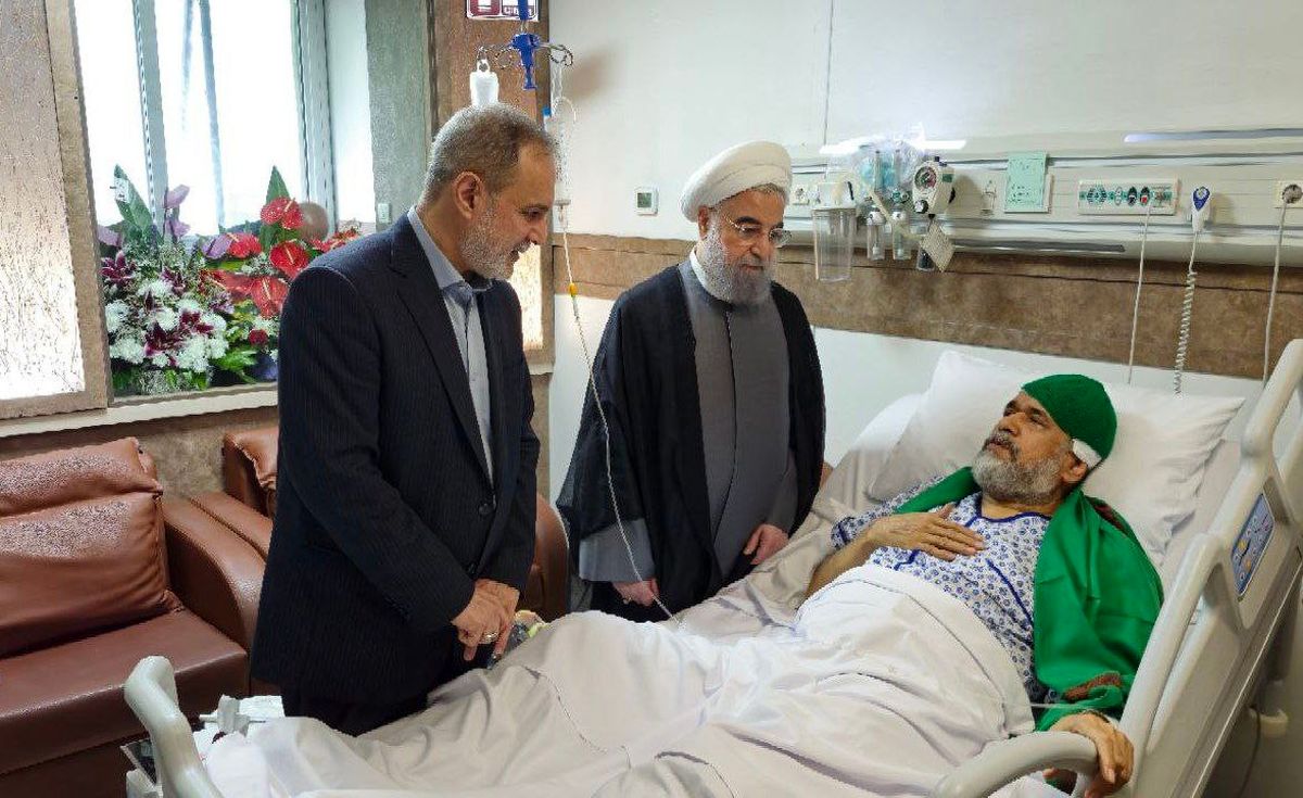 اولین تصویر از وزیر سابق اطلاعات و حسن روحانی در بیمارستان+عکس