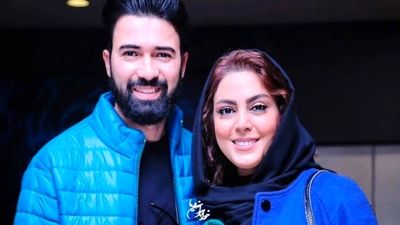 آرایش بسیار شیک نیلوفر شهیدی در سالن زیبایی مریم رهنما، خواهر بهاره رهنما + عکس
