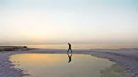  افزایش ۹ برابری حجم آب دریاچه ارومیه نسبت به سال گذشته 