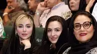 استایل جذاب خانم بازیگران در شب بازیگر/ از لباس رنگارنگی اکرم محمدی در این سن و سال تا لباس مونا کرمی و گلاره عباسی + عکس ها