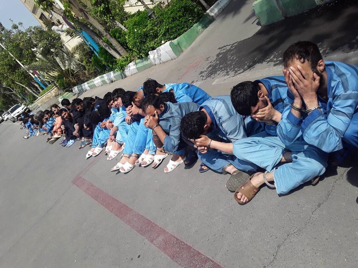 ۷۴ تبهکار خطرناک در تهران بازداشت شدند