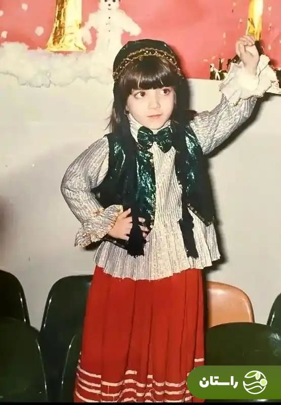 عکس | تونل زمان؛ کودکی بهنوش طباطبایی در یک جشن بیادماندنی در ۶ سالگی