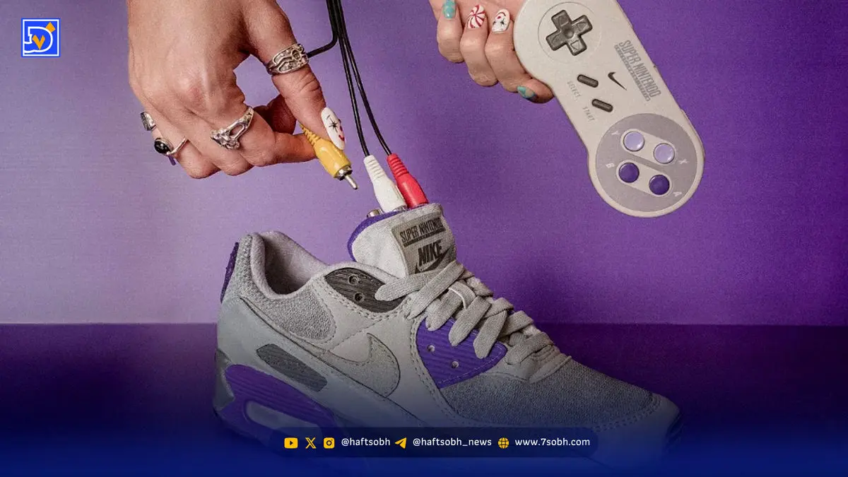 کنسول بازی در داخل کفش ورزشی؛ محصولی عجیب برای گیمرها!