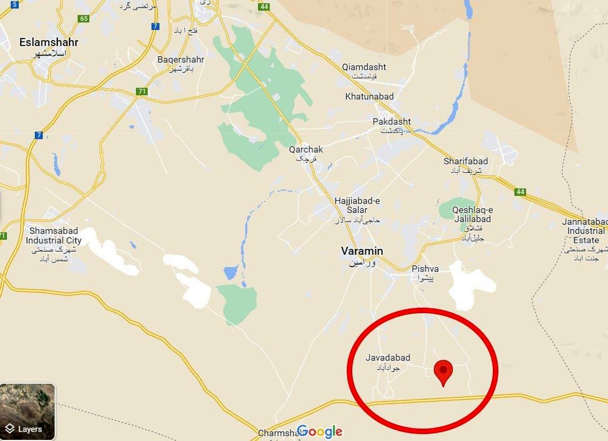 جوادآباد، کانون زلزله امروز تهران کجاست؟