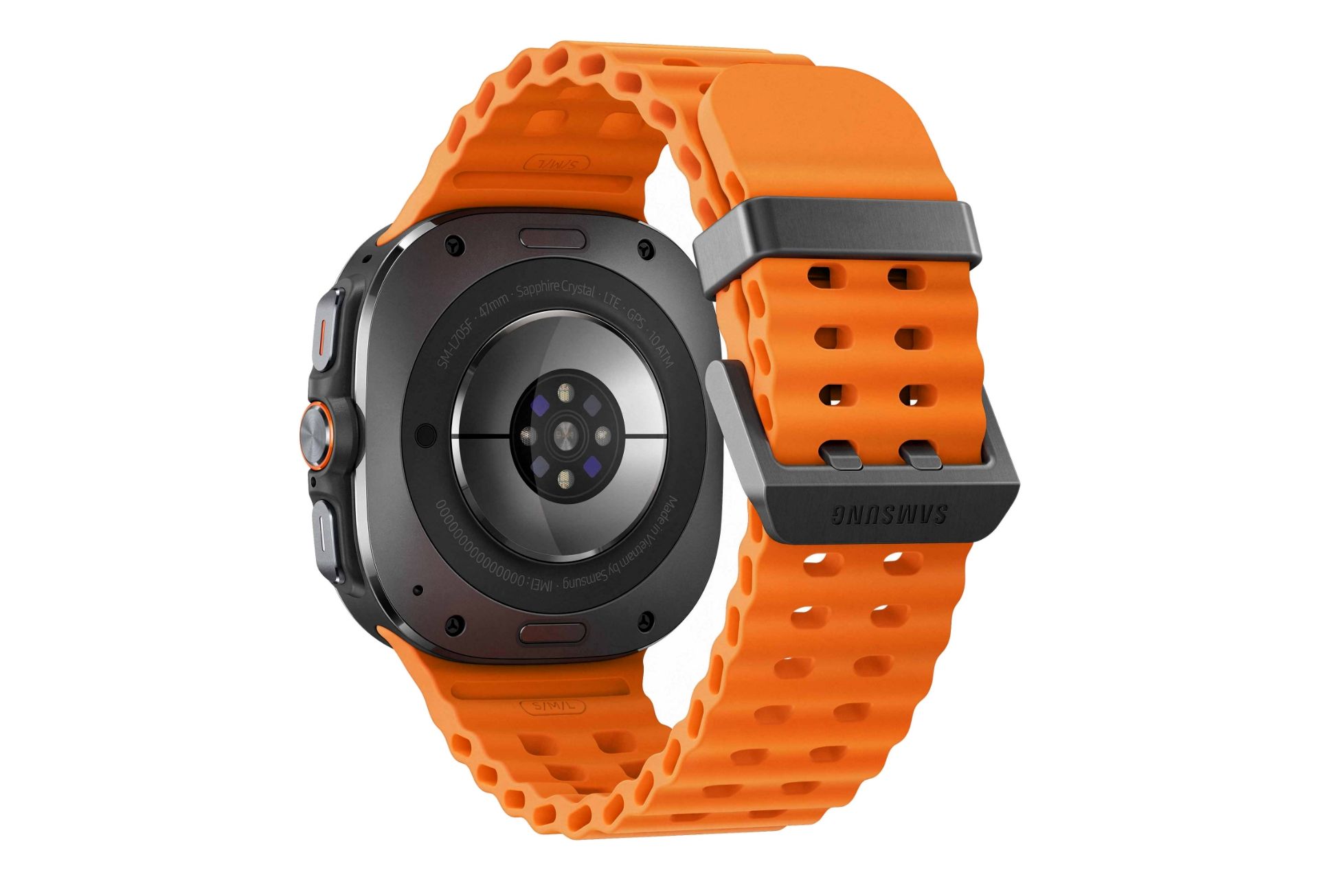 پشت ساعت هوشمند سامسونگ گلکسی واچ اولترا خاکستری / Samsung Galaxy Watch Ultra