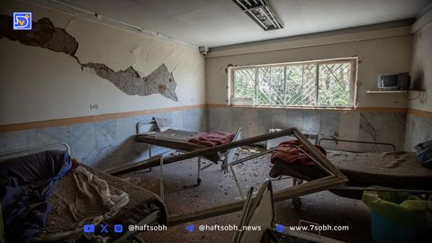 گزارش تصویری روزنامه هفت‌صبح از زندان اوین پس از حمله جنایتکارانه رژیم صهیونی