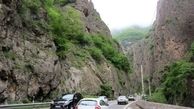تردد در محور چالوس و آزادراه تهران – شمال یکطرفه شد