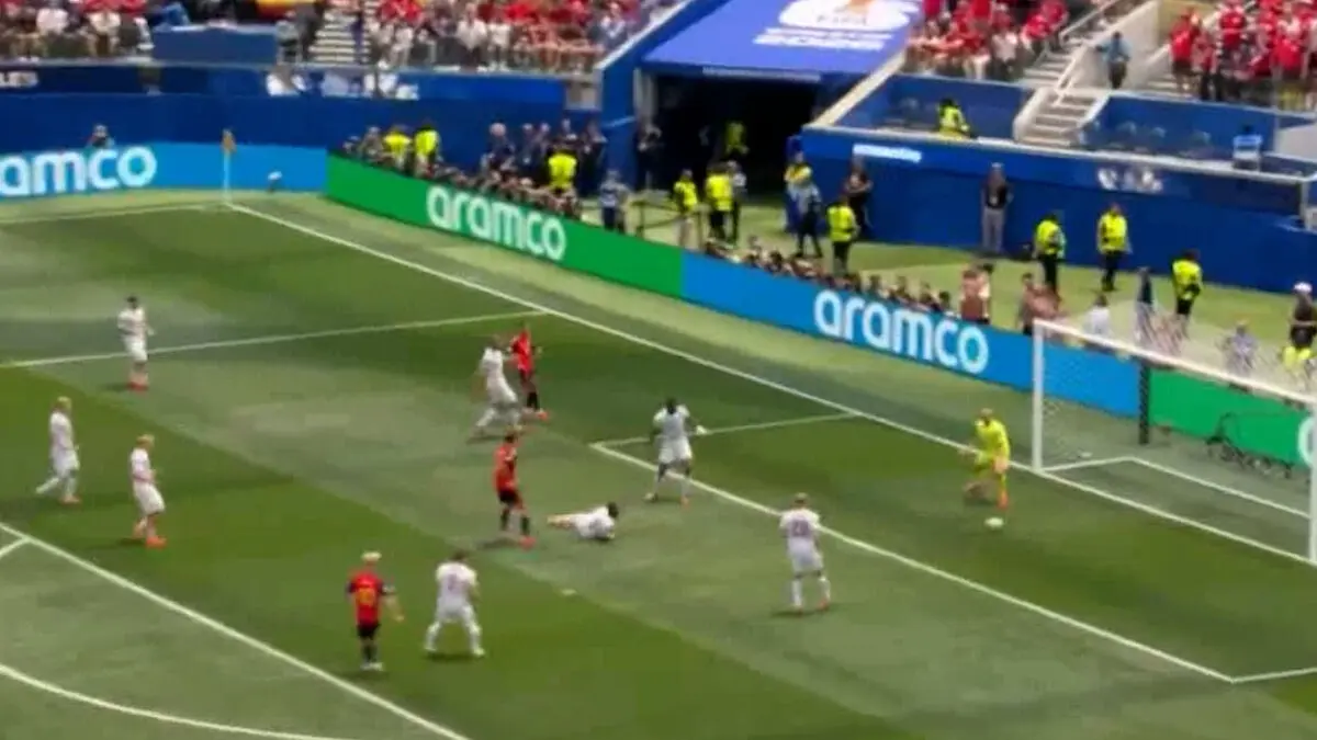 فیلم گل اول اسپانیا به اتریش/ زننده گل؛ میکل اویارزابال