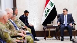 
دیدار فرمانده سنتکام با السودانی در بغداد
