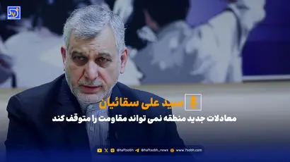 سیدعلی سقائیان: معادلات جدید منطقه نمی تواند مقاومت را متوقف کند