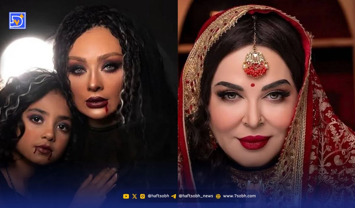 نگاهی به گریم جذاب بازیگران ایرانی با الهام از چهره‌های مشهور جهان، از فریدا تا مرلین مونرو