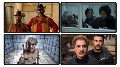 رضا رویگری در جشنواره فیلم فجر؛ بوسه صمیمی هومن برق‌نورد بر دستان پیشکسوت سینما + عکس