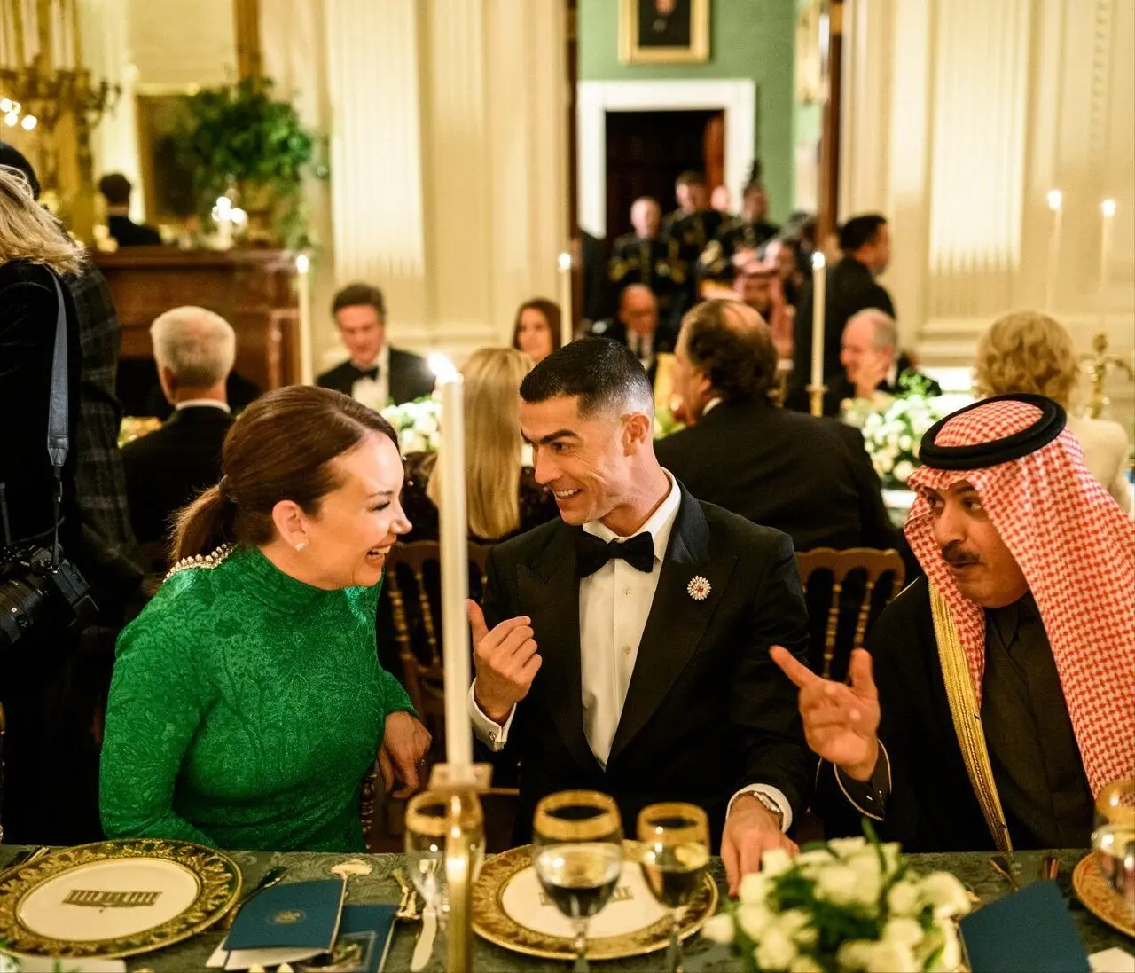 اتفاق عجیب میان رونالدو و وزیر زن ترامپ؛ ببخشید نشناختم! + عکس | بچه هایم خجالت کشیدند