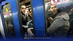 پشت پرده حضور زن نیمه برهنه در مترو تهران + فیلم