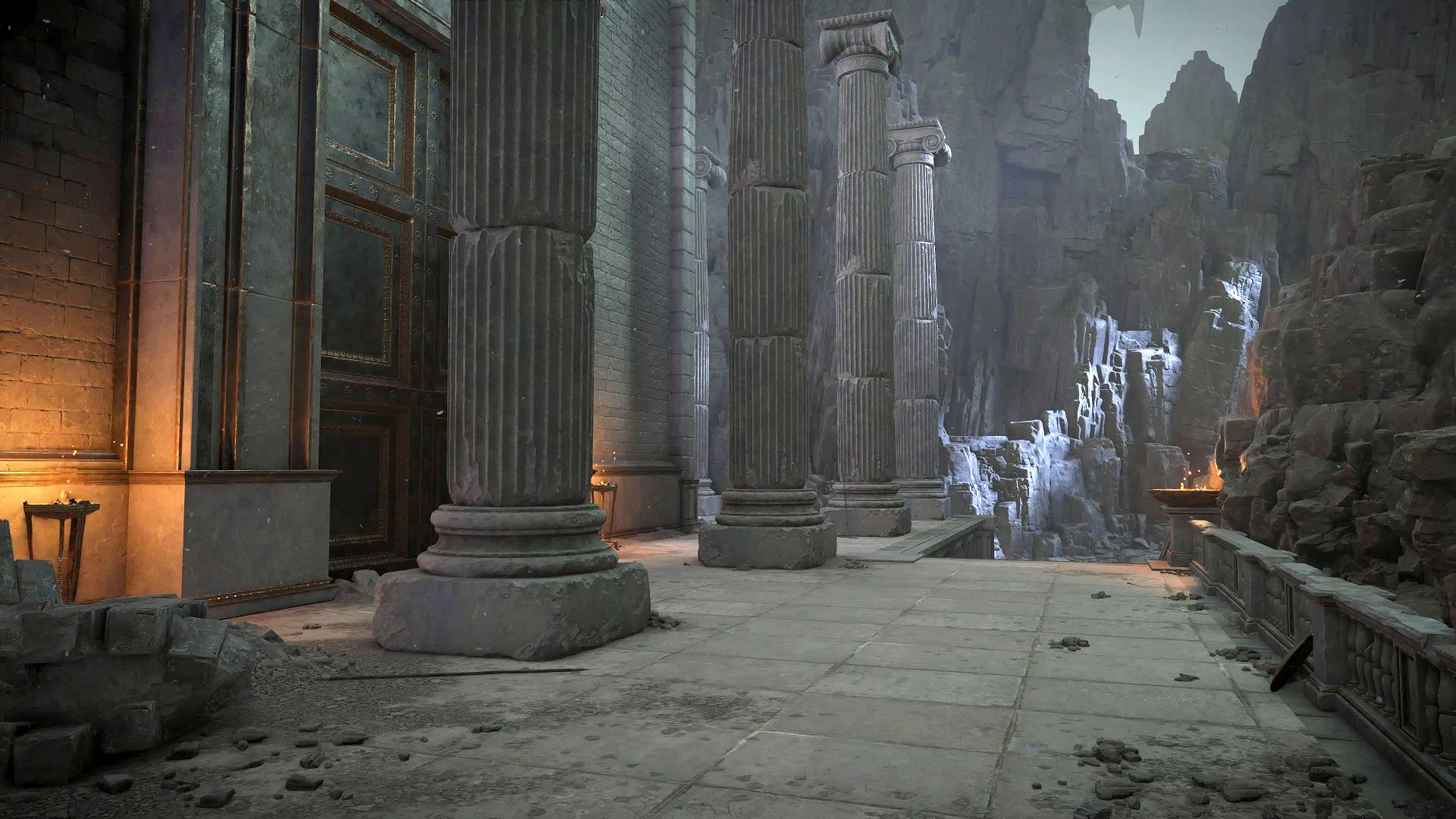 محیط بازی چندنفرهی God of War