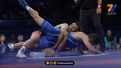 محسن‌نژاد برگشت، اما مغلوب کشتی‌گیر ازبکستانی شد!