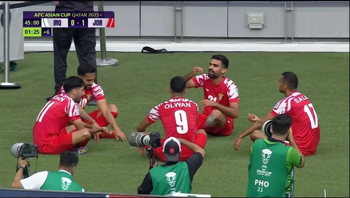 ببینید | جنجال بازی اردن و عراق از کجا شروع شد