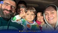 فیلم جشن چهاردهمین سالگرد ازدواج عاشقانه هادی چوپان و همسر جوانش در خانه لاکچری با مبل های سلطنتی زیبا 