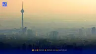 شاخص آلودگی هوای تهران / وضعیت نارنجی هوا