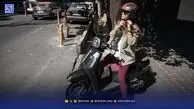 جولان اسکوترها در بازار و خیابان