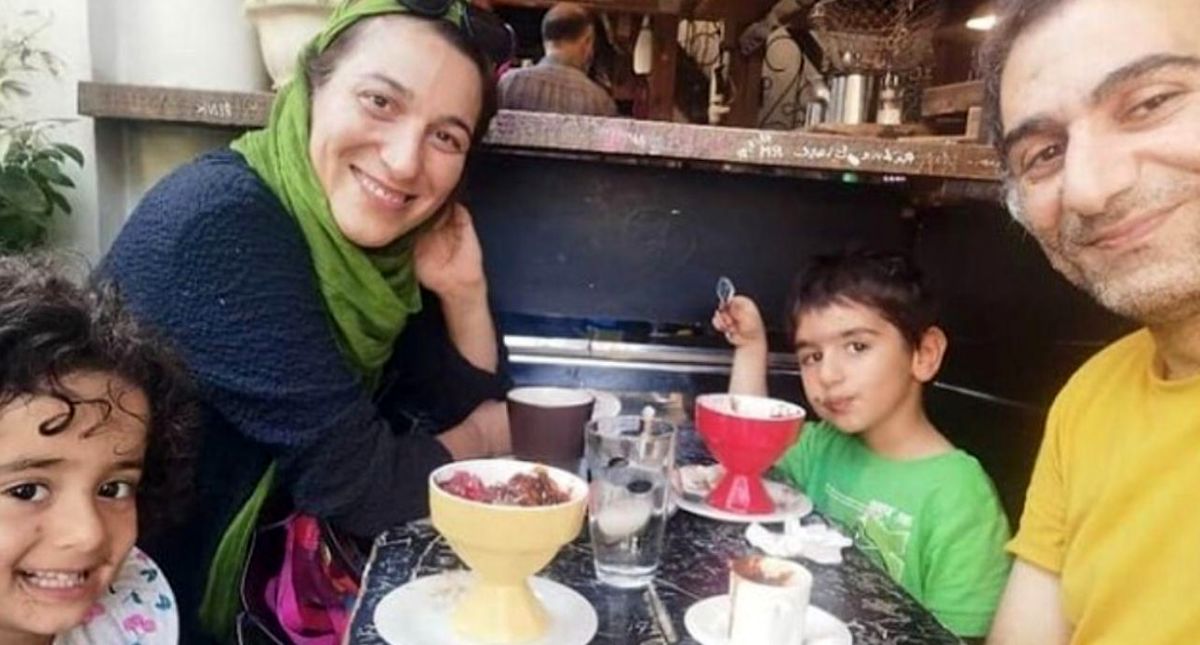 نگاهی به تیپ عجیب فلامک جنیدی و خانواده اش در انگلیس + عکس