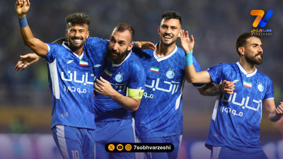 واکنش دیدنی آدان دروازه بان استقلال مانع از گلزنی تراکتور شد