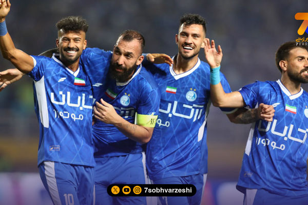  لحظه گلزنی چشمی و شادی استقلالی‌ها بعد از این گل