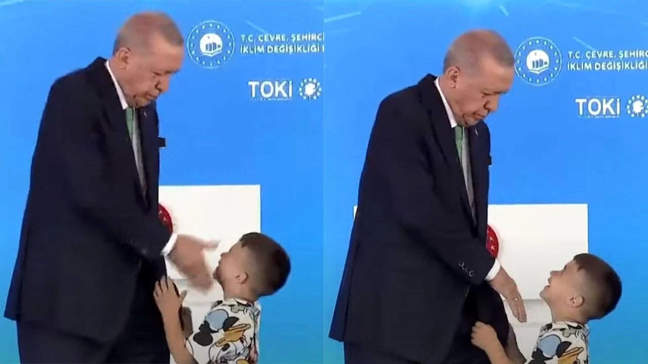 ماجرای سیلی اردوغان به بچه / سنت و احترام یا دیکتاتوری؟