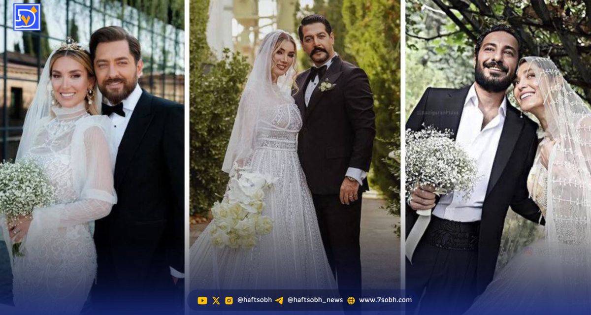 آلبوم لباس عروس بازیگران ایرانی؛ از سادگی کلاسیک تا طراحی‌های لوکس
