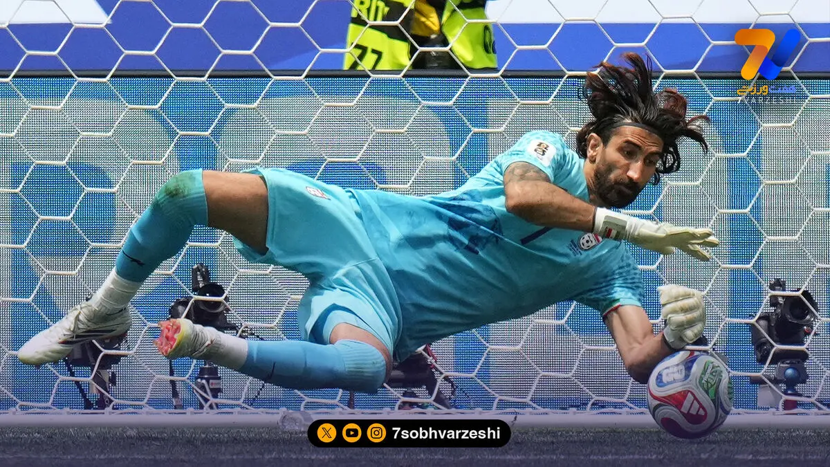 علیرضا بیرانوند در چارچوب دروازه تیم منتخب جام جهانی!